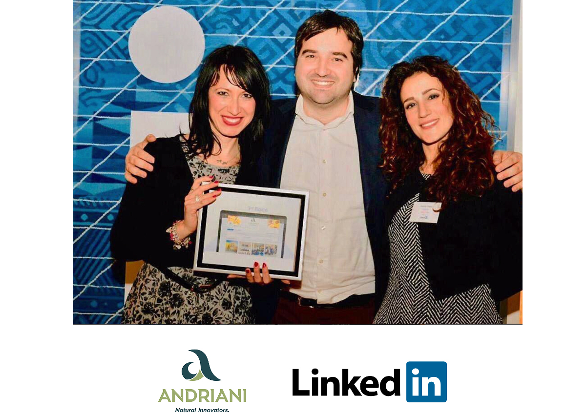 Andriani premiata da Linkedin