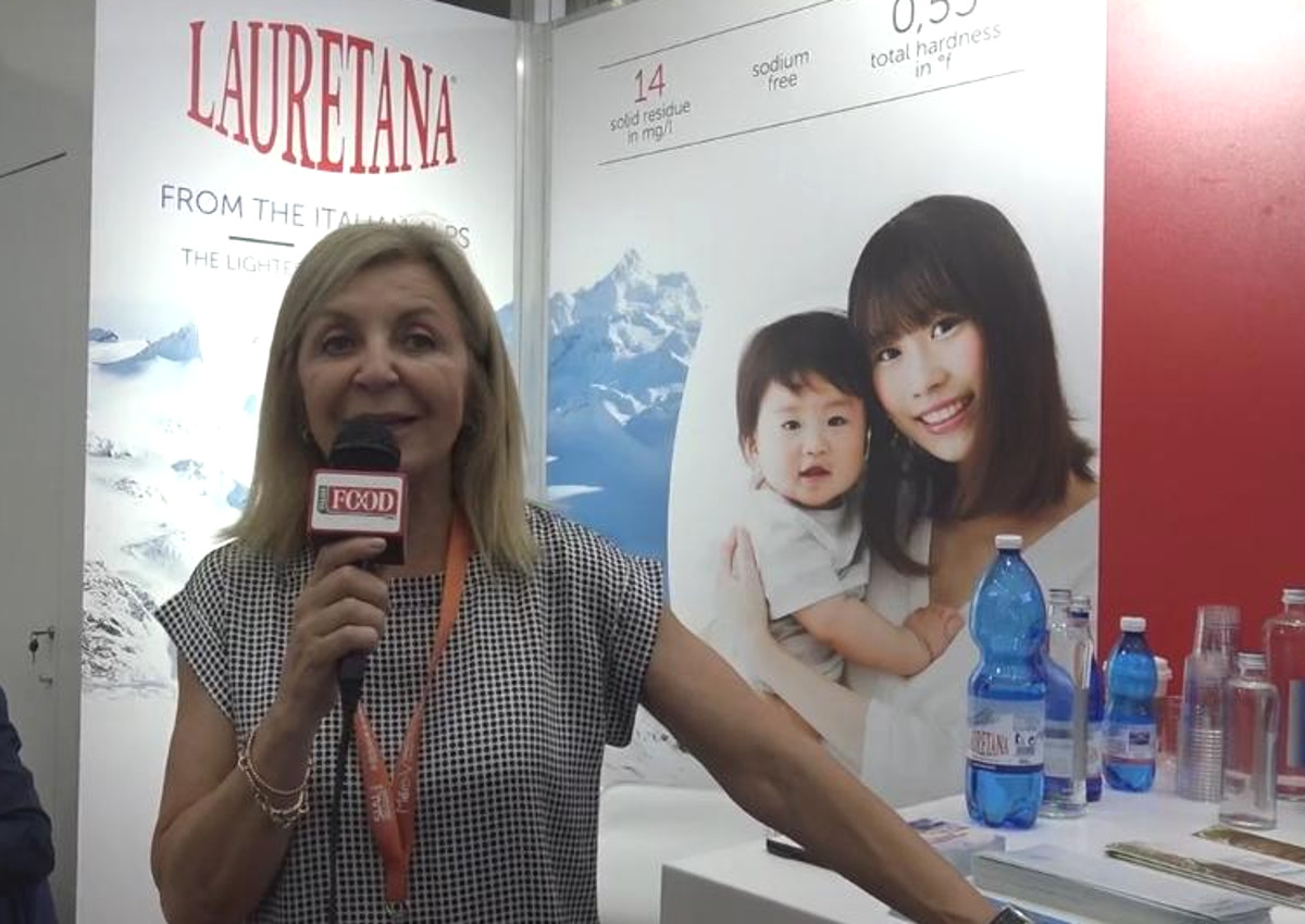 Lauretana, l’acqua protagonista a Sial China