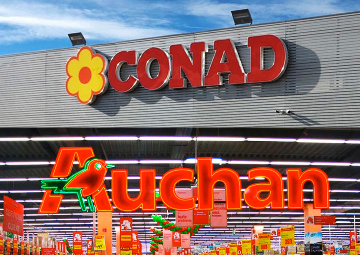 Il piano di Conad per il salvataggio della rete Auchan