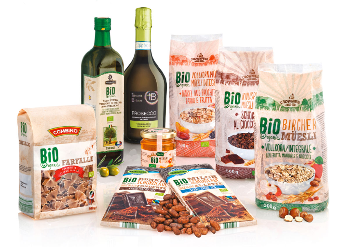 Lidl, arriva la gamma Bio Organic