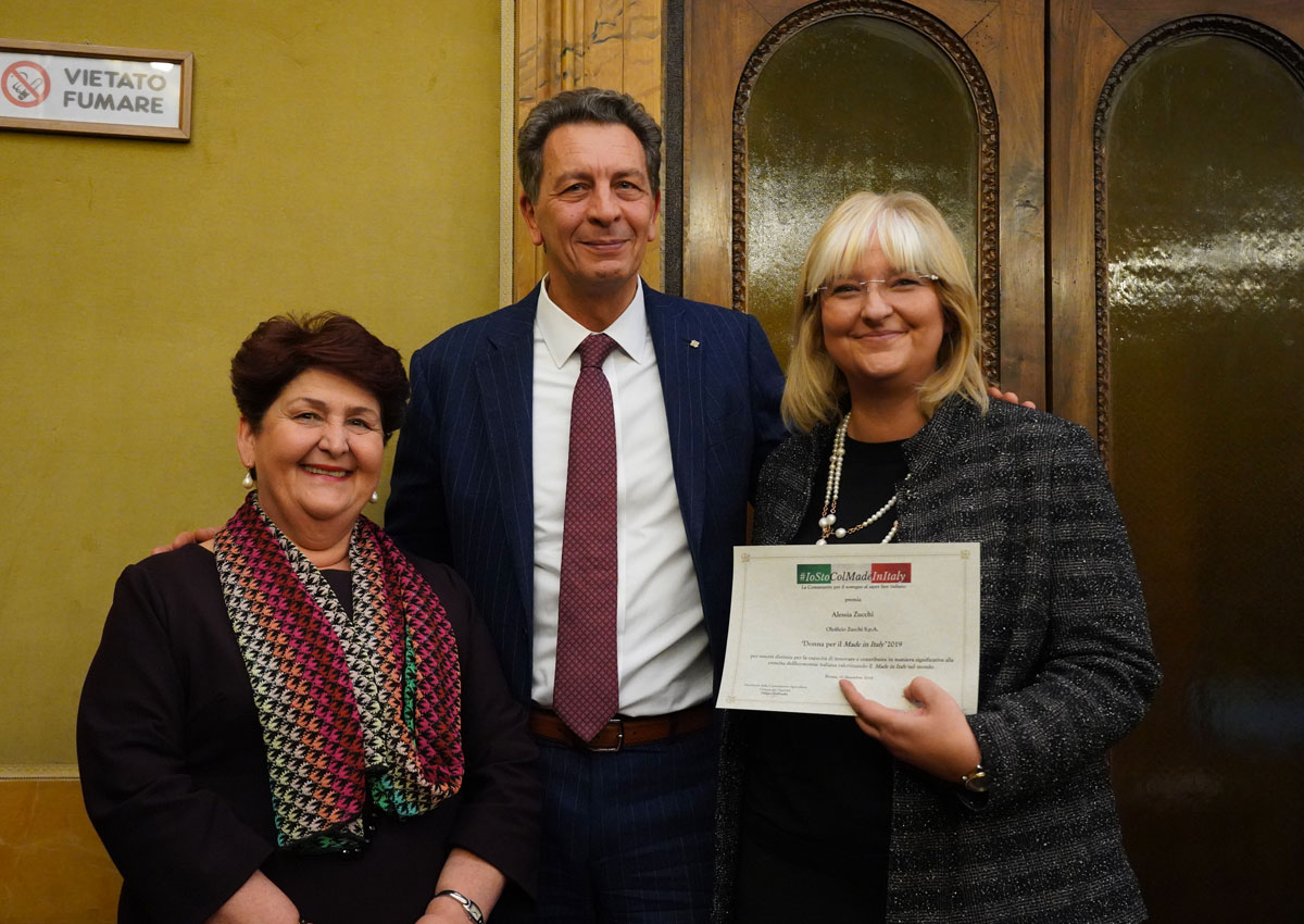Ad Alessia Zucchi il premio “Donne per il Made in Italy”