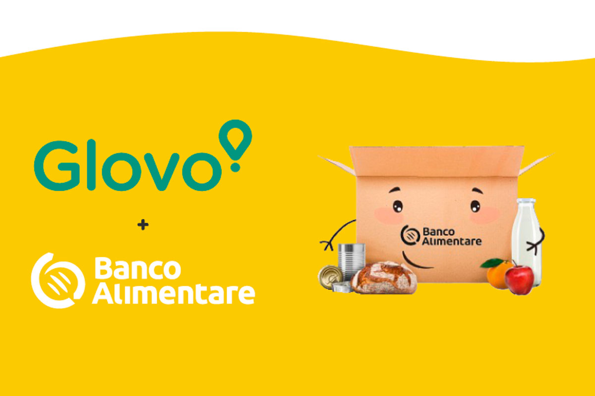 Glovo e Banco Alimentare insieme per l’emergenza