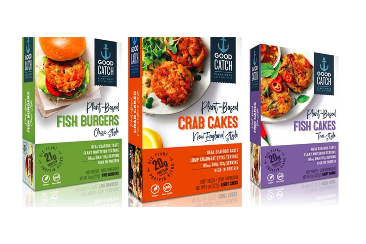 Plant based fish, arrivano i “Frozen Seafood” di Good Catch