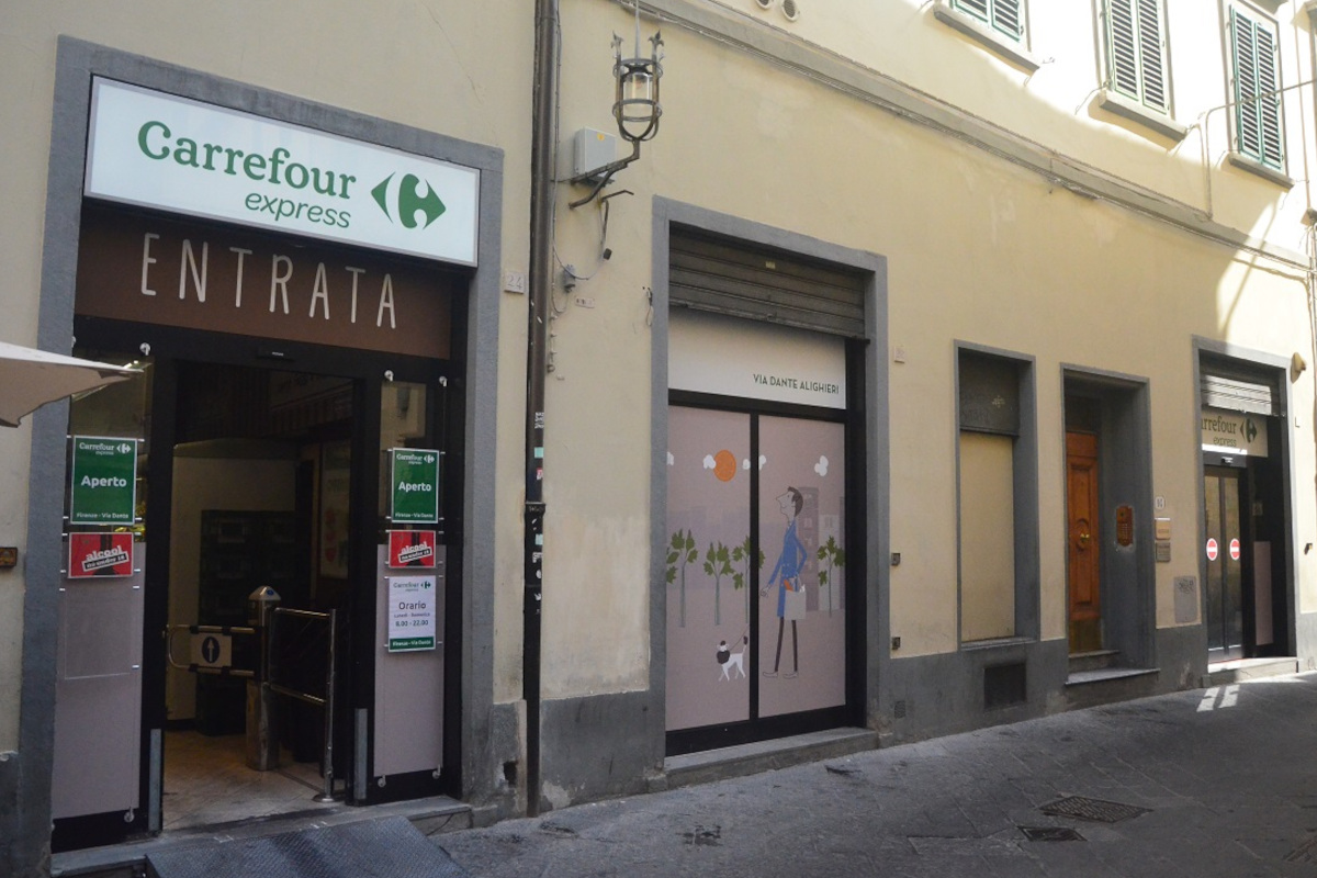 Un nuovo Carrefour Express nel cuore di Firenze