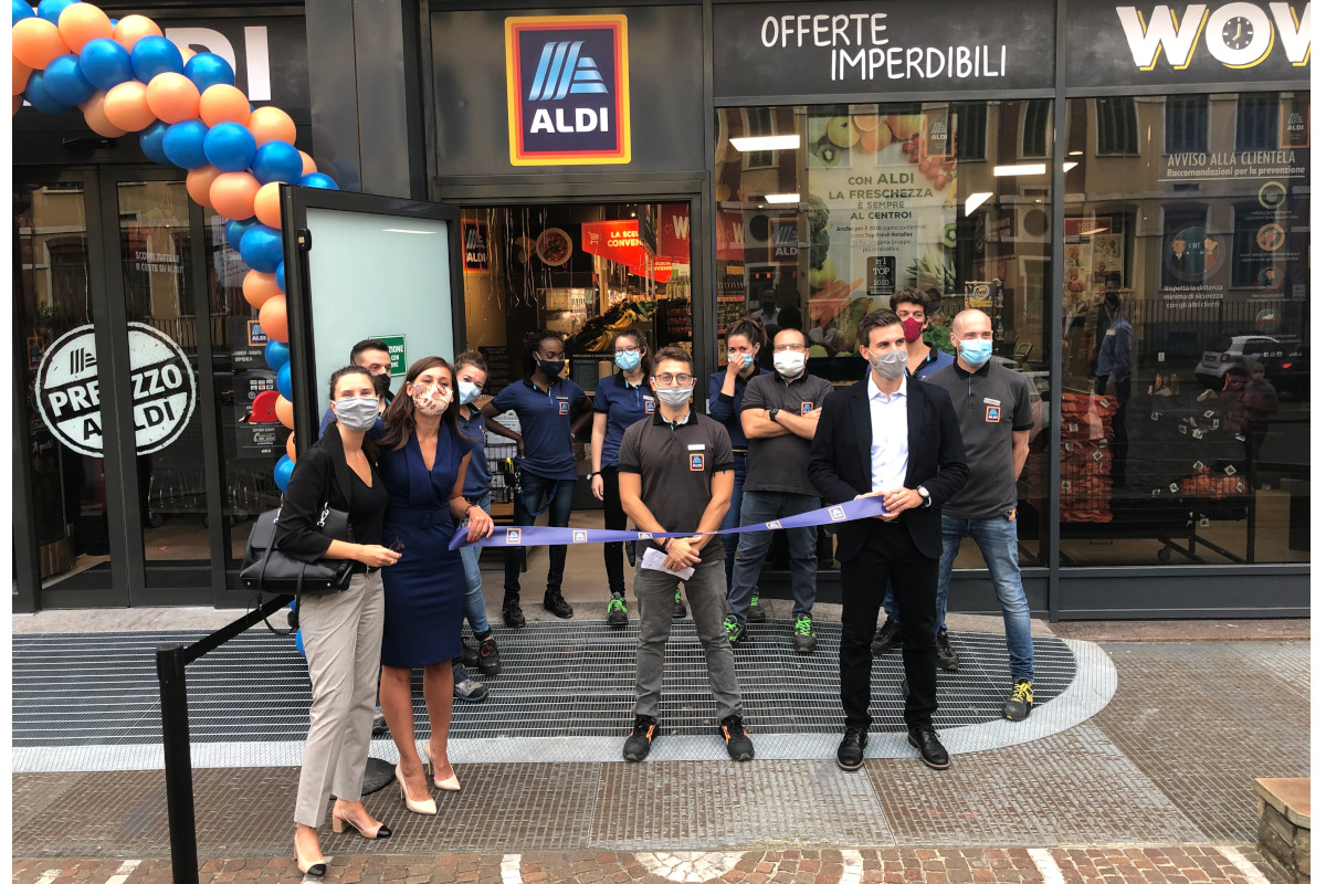 ALDI debutta a Milano con una doppia apertura