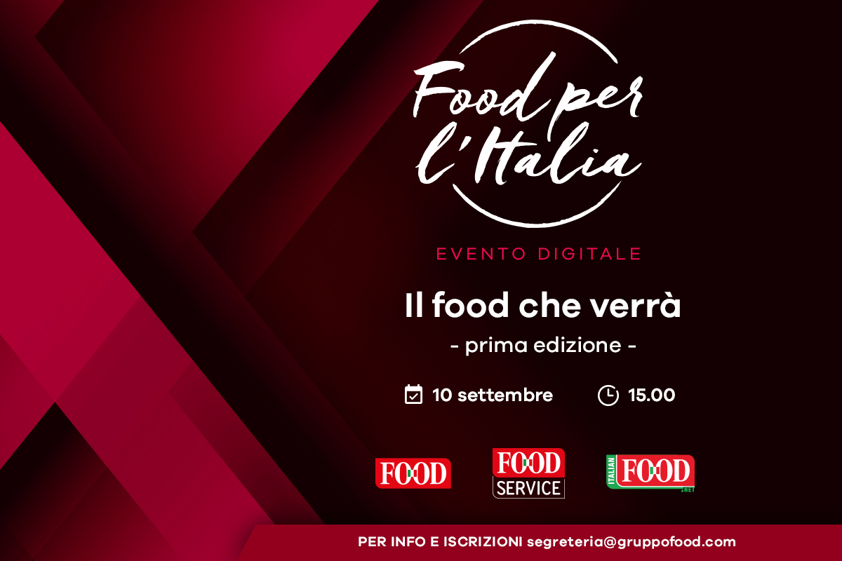 “Food per l’Italia – Il food che verrà”: aperte le iscrizioni