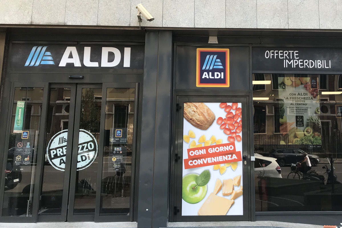 Aldi alla ‘milanese’