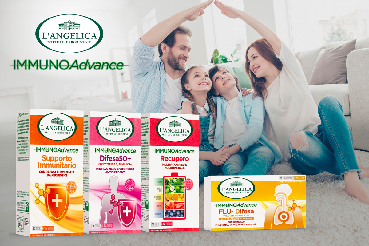 L’Angelica lancia la Linea Immuno Advance