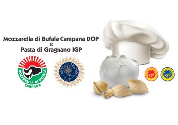 mozzarella di bufala campana dop-pasta di gragnano-grand tour d'italiaigp