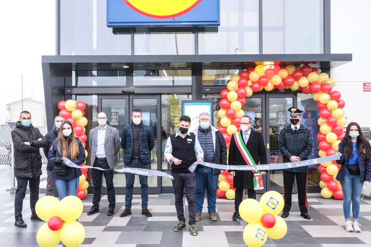 Lidl inaugura un nuovo punto vendita a Garlasco