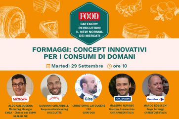 Formaggi: concept innovativi per i consumi di domani