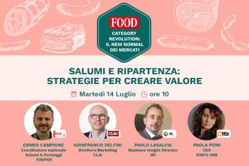 Analizzeremo lo scenario di mercato, ed in particolare la categoria Salumi, con un focus sulla tecnologia e sulle attività messe in campo dall’Industria di settore e dalla Distribuzione per creare valore.