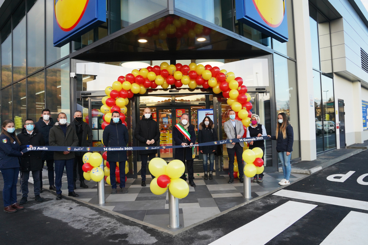 Lidl, inaugurato un nuovo store ad Aulla