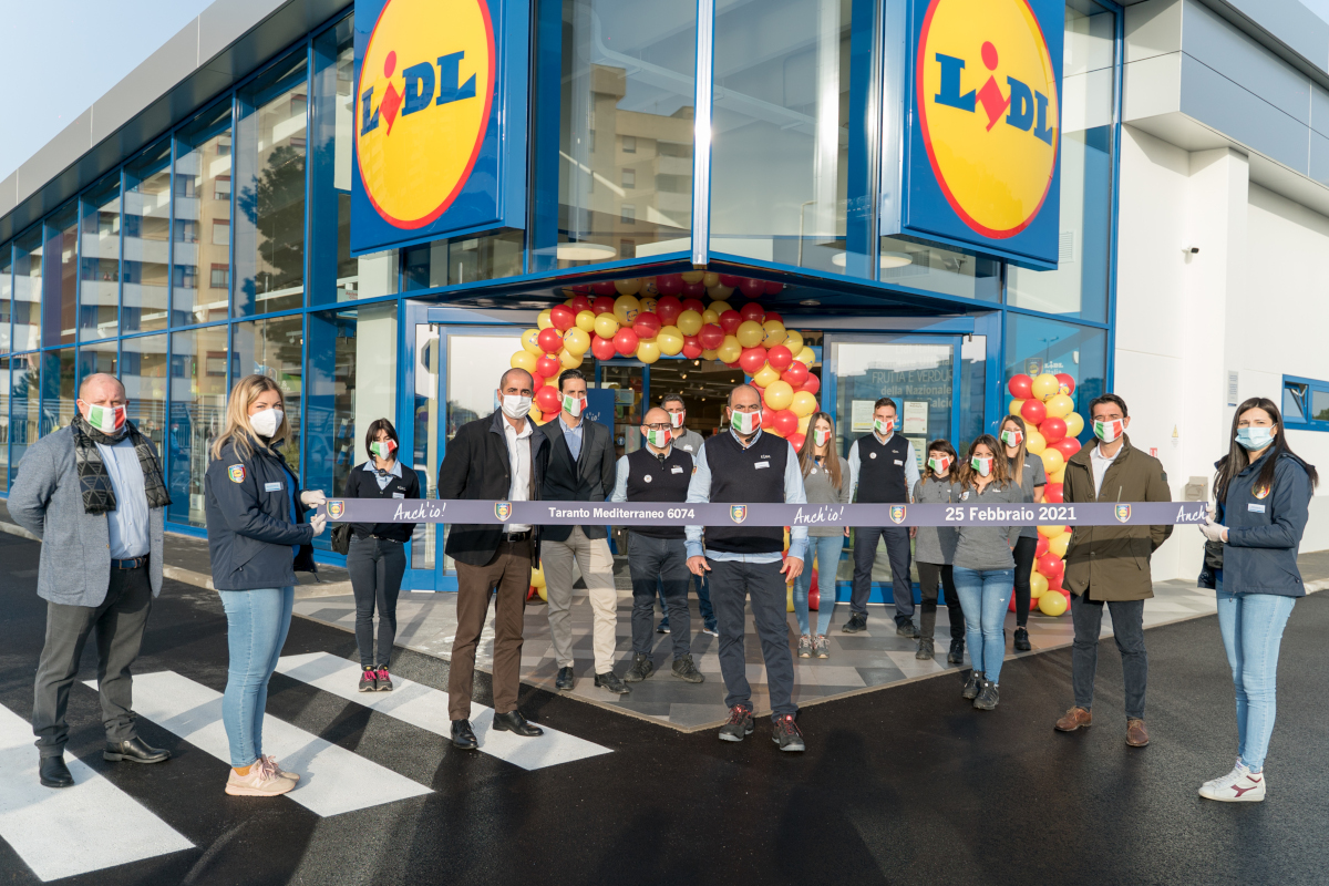 Lidl, nuove aperture a Taranto, Novate Milanese, e Atripalda