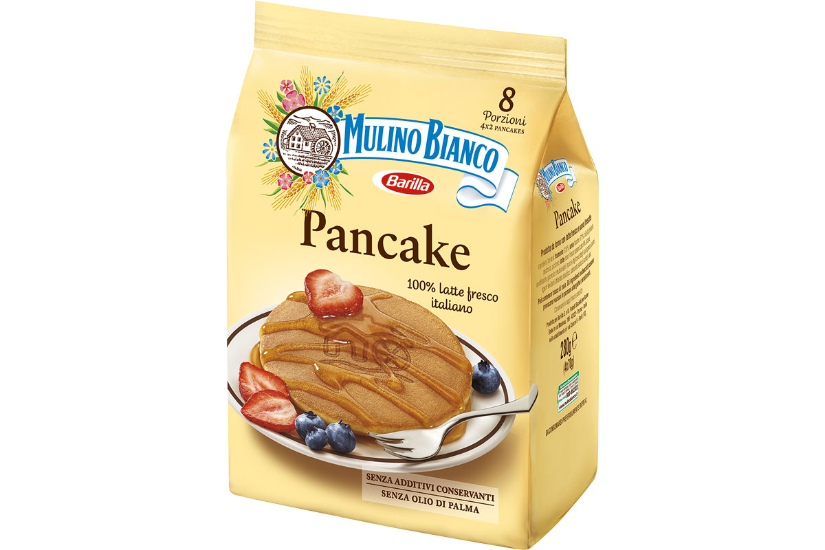 Mulino Bianco lancia il pancake “all’italiana”
