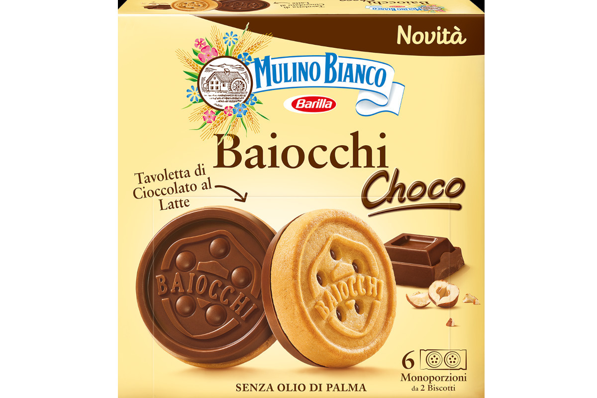 Mulino Bianco lancia i Baiocchi Choco