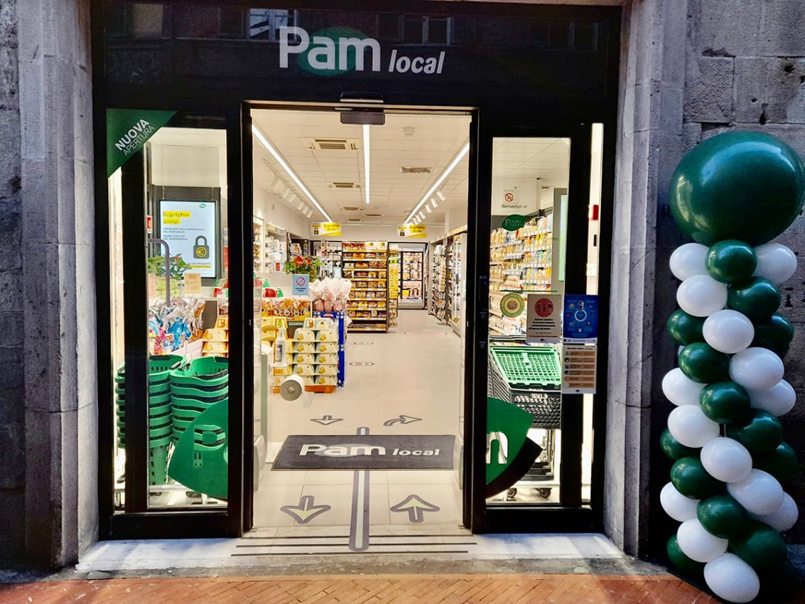 Gruppo Pam, aperti cinque nuovi punti vendita