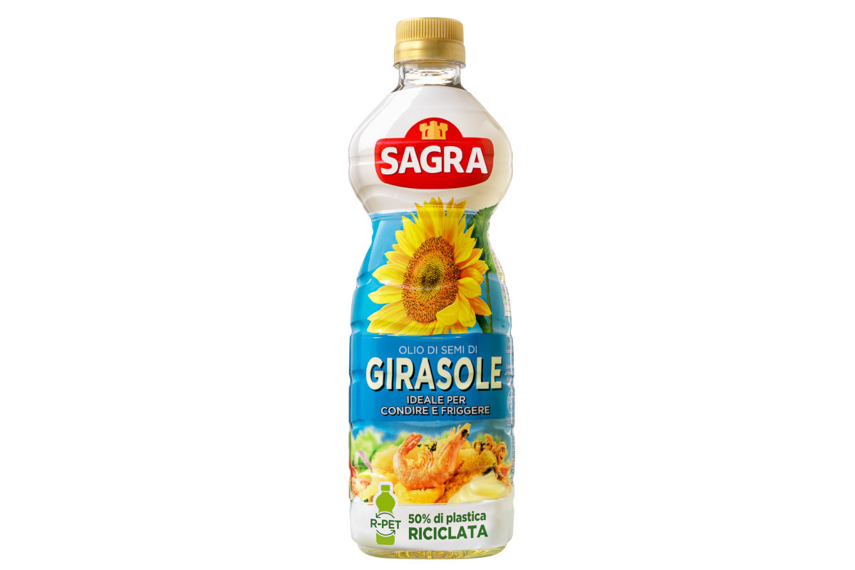 Olio Sagra lancia sul mercato italiano la sua prima bottiglia in r-PET