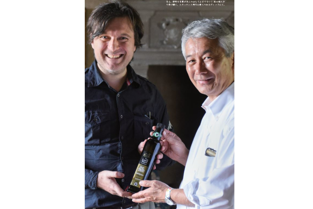 Castel Ruggero Pellegrini premiata al Japan olive Oil Prize di Tokyo