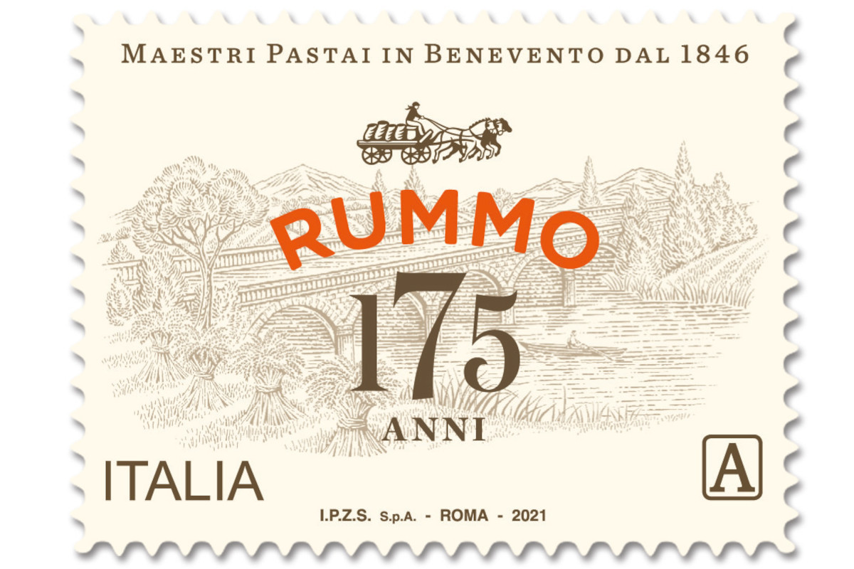 I 175 anni di Rummo in un francobollo celebrativo