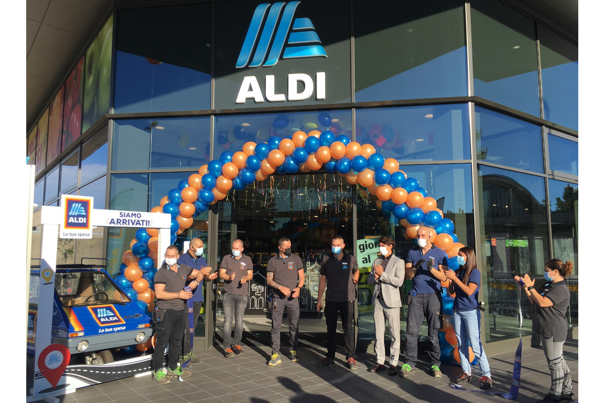 Aldi apre il suo primo store a Monza