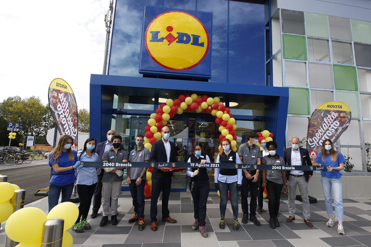 Brescia, quinto taglio del nastro per Lidl