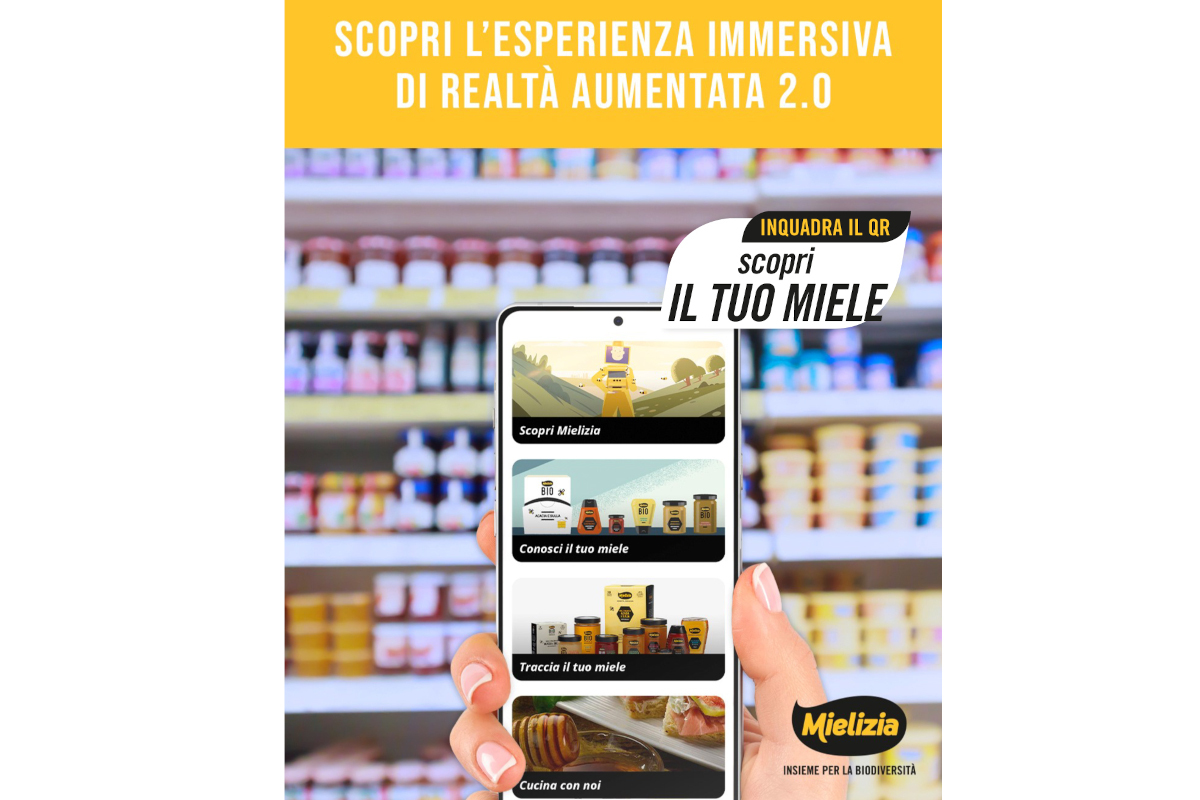 Mielizia innova il packaging con la realtà aumentata