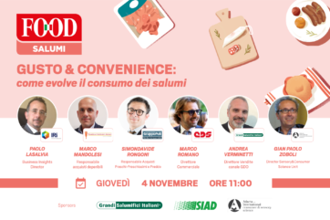 Gusto & Convenience: come evolve il consumo dei salumi