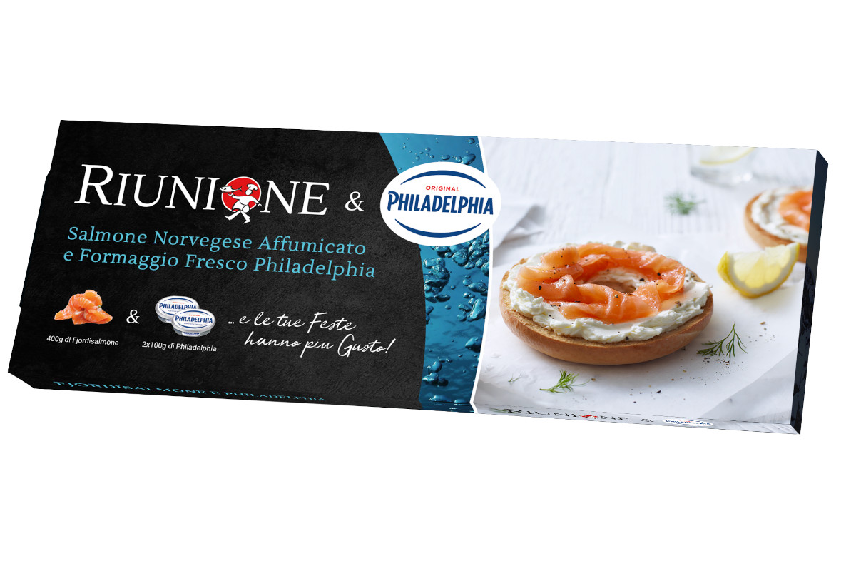 Salmone affumicato e Philadelphia, la proposta di Riunione Industrie Alimentari