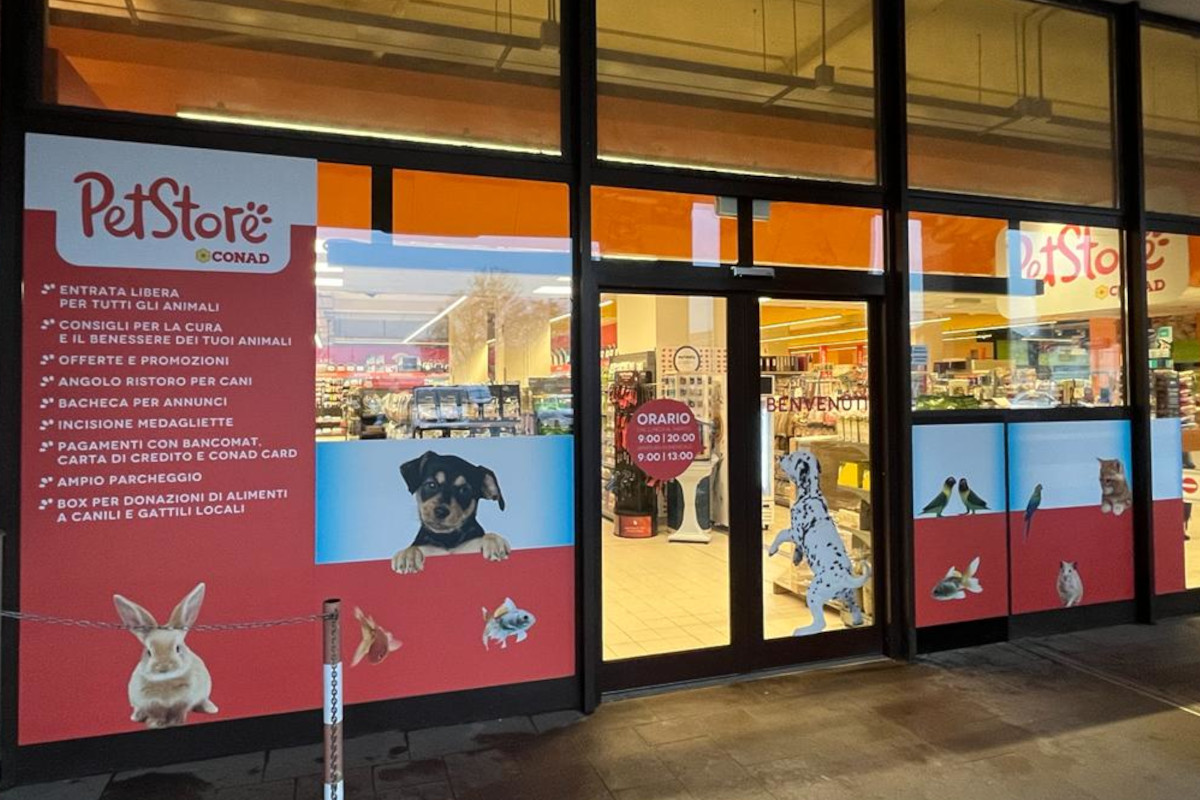 A Mantova apre il primo PetStore Conad della città