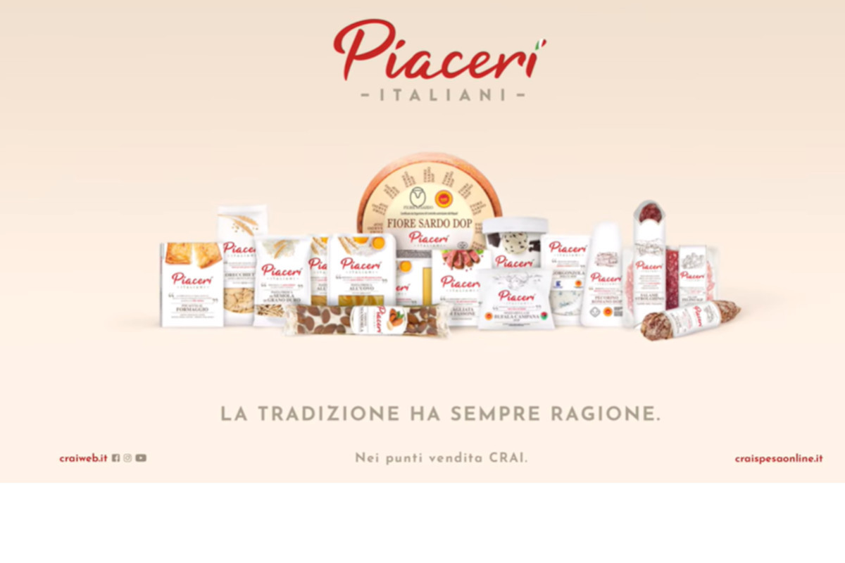 Crai racconta la tradizione con i prodotti dei “Piaceri Italiani”