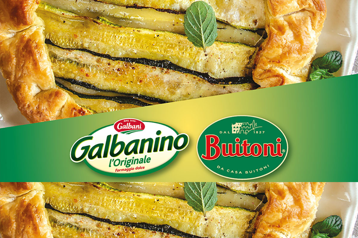 Galbanino e Buitoni insieme con una gamma di torte salate