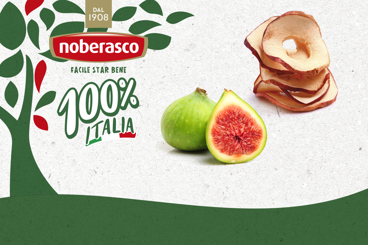 Fichi e Mela Ambrosia, da Filiera Italiana Noberasco