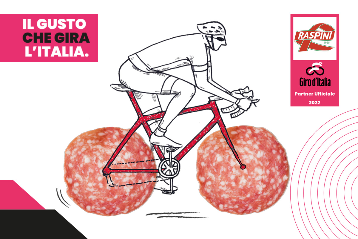 Il gusto di Raspini gira l’Italia con la gara di ciclismo più importante