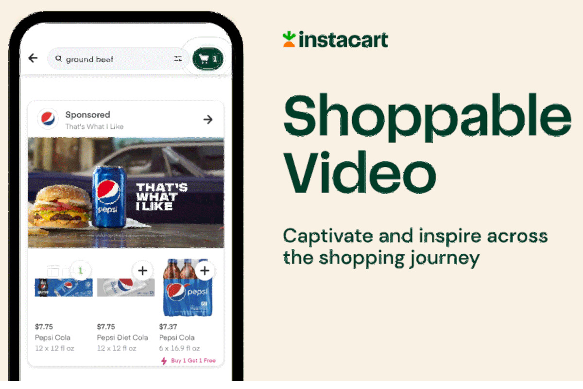 Nuova esperienza utente di Instacart. I big ci credono