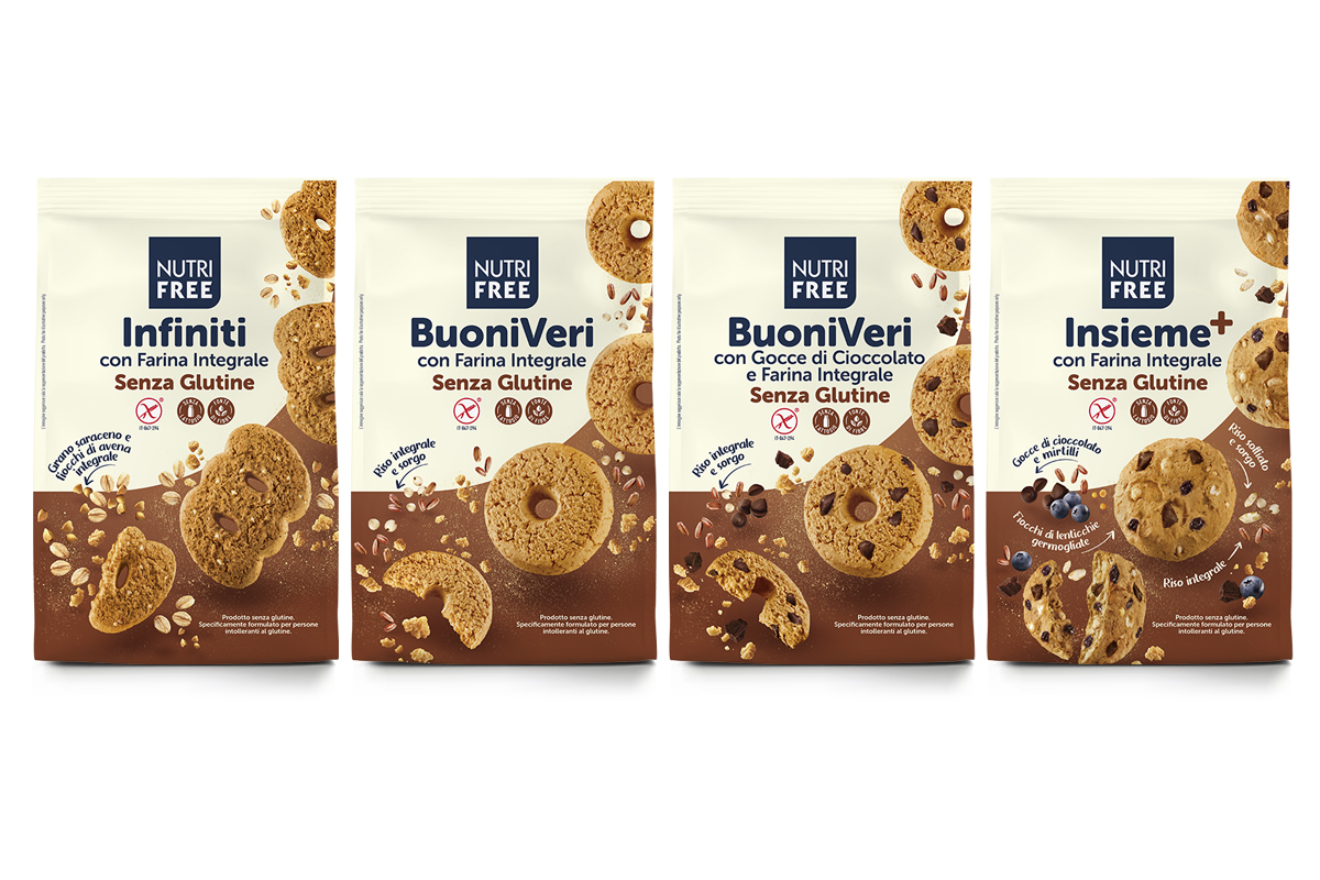 Nuova linea di Biscotti Senza Glutine con farina integrale - Food