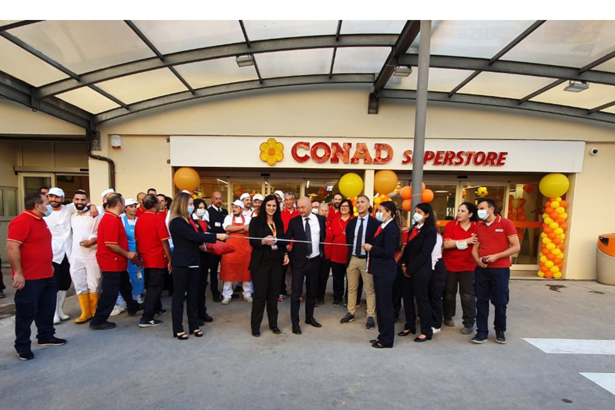 A Roma riapre il Conad Superstore di via Tito