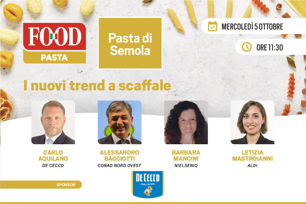 Pasta di semola: i nuovi trends a scaffale