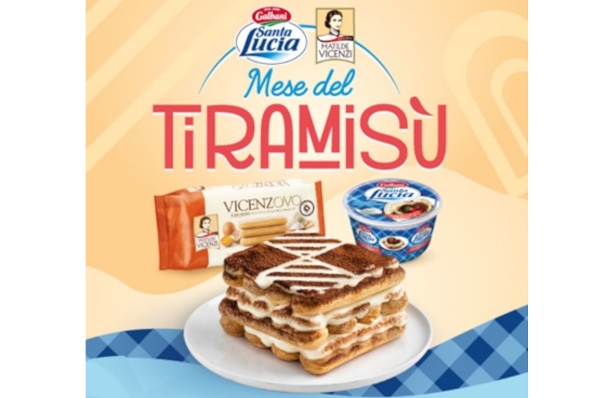 Galbani e Vicenzi propongono il Mese del Tiramisù