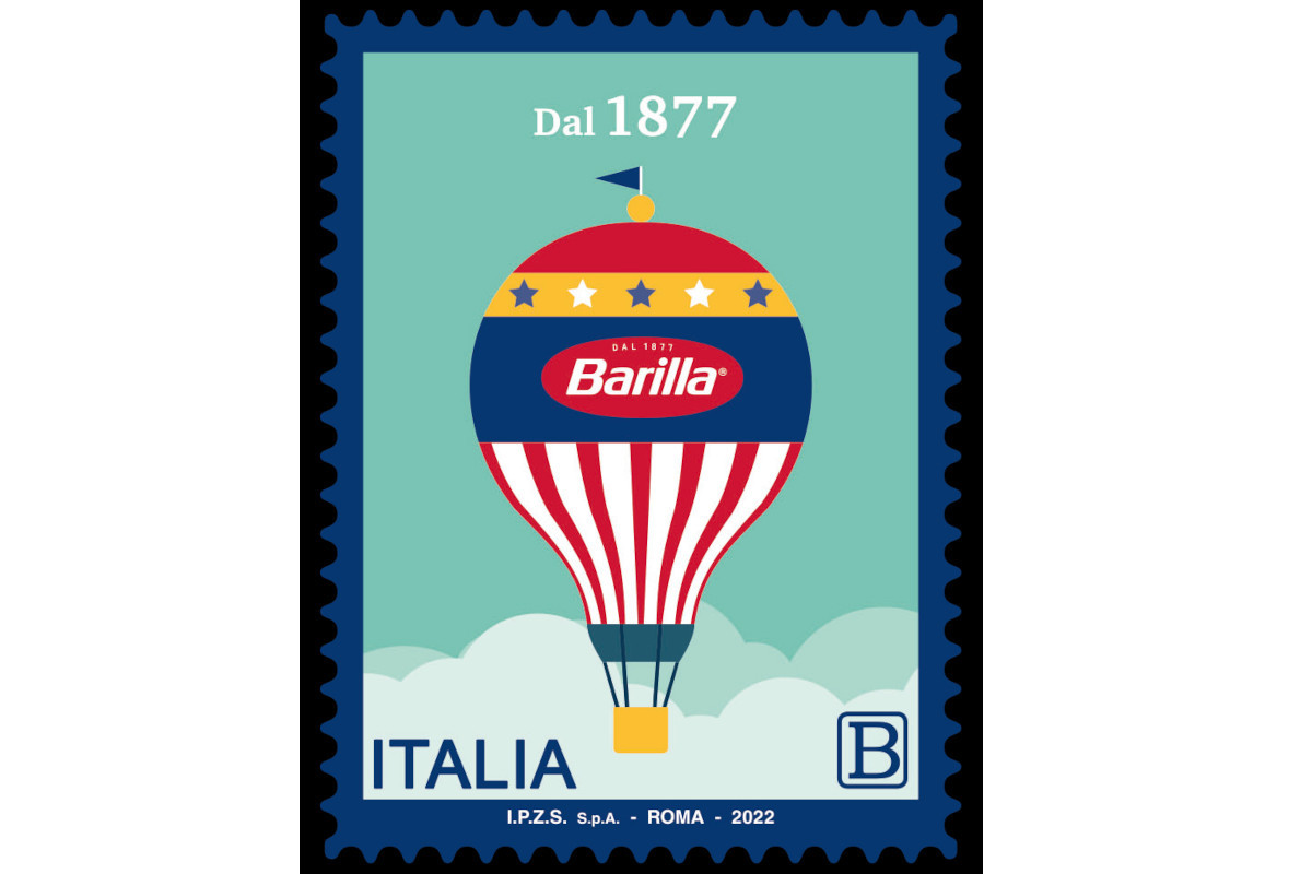 Barilla, un francobollo speciale celebra i 145 anni