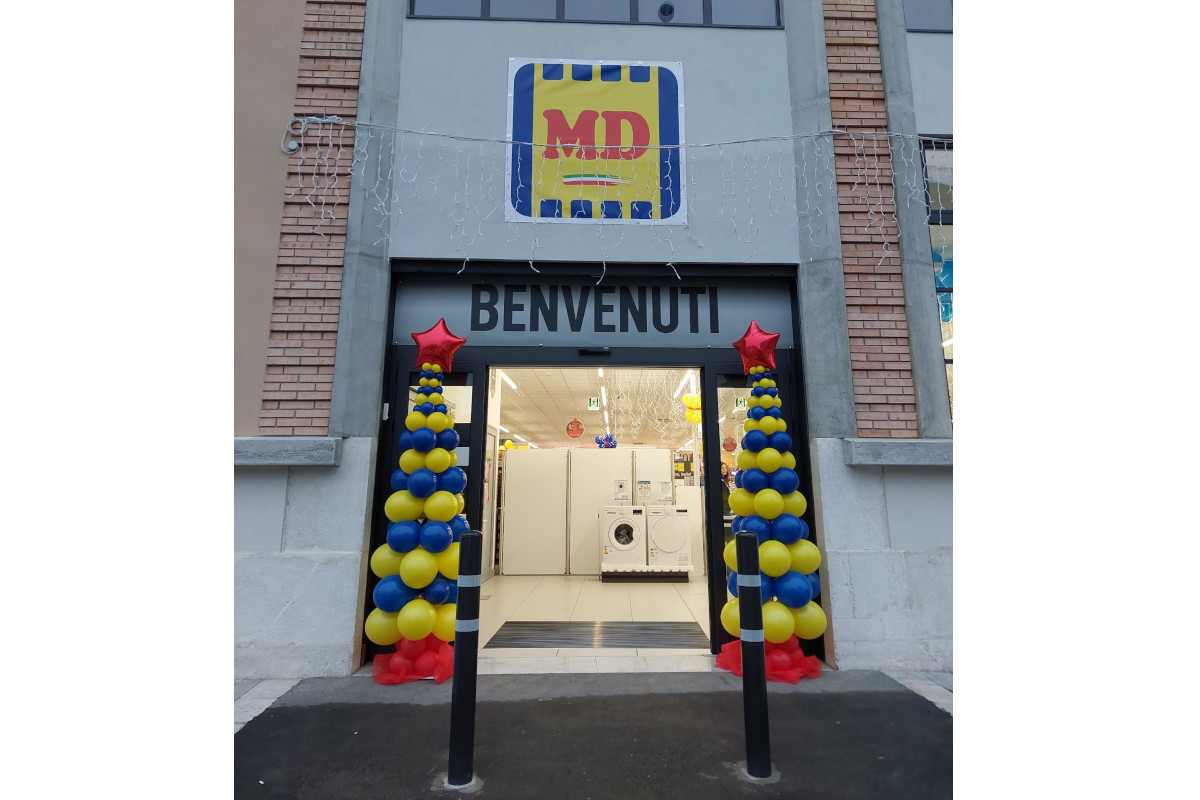 Campobasso, inaugurato il punto vendita MD che riporta a nuova vita l’edificio ex S.A.M.