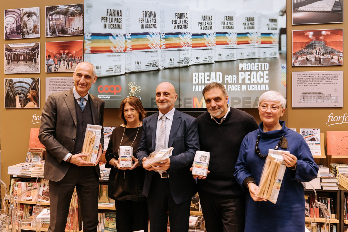 Nova Coop e Pausa Café lanciano “Bread For Peace” per la pace in Ucraina