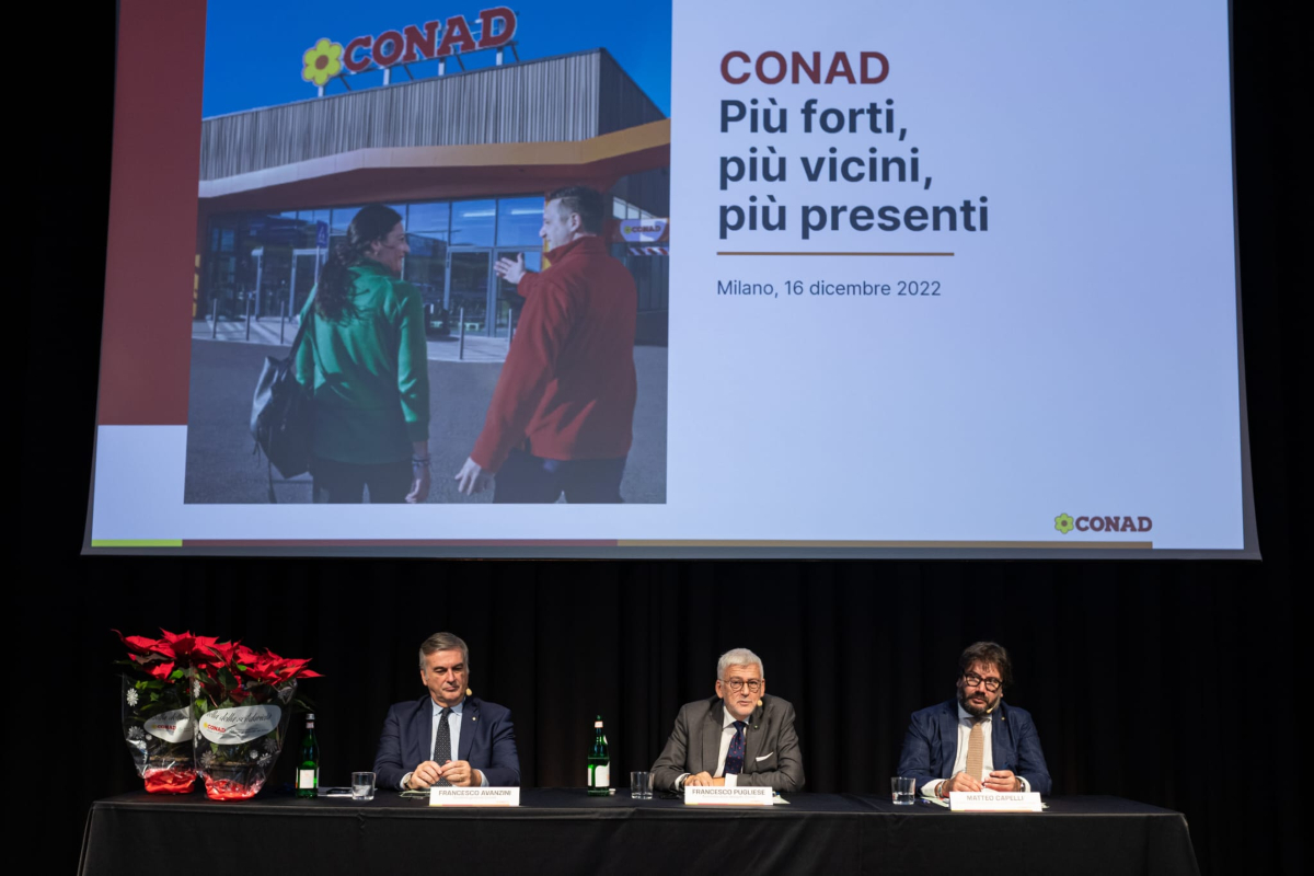 Conad: leadership confermata e fatturato a 18,45 miliardi