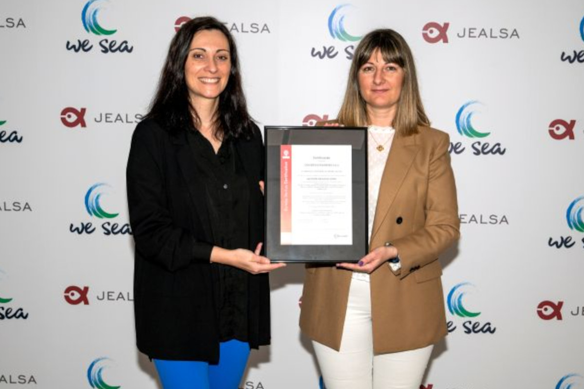 Mare Aperto Jealsa è certificata Zero Waste Management e avvia il progetto Refish