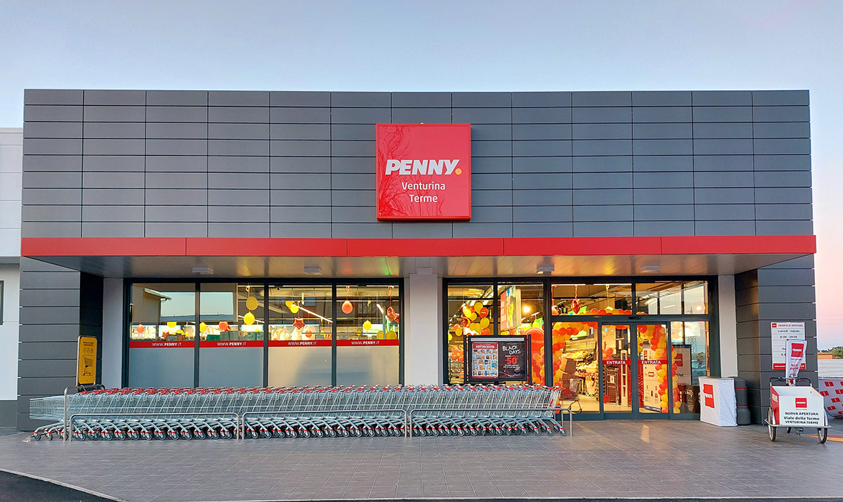 Penny Italia acquisisce 16 nuovi negozi