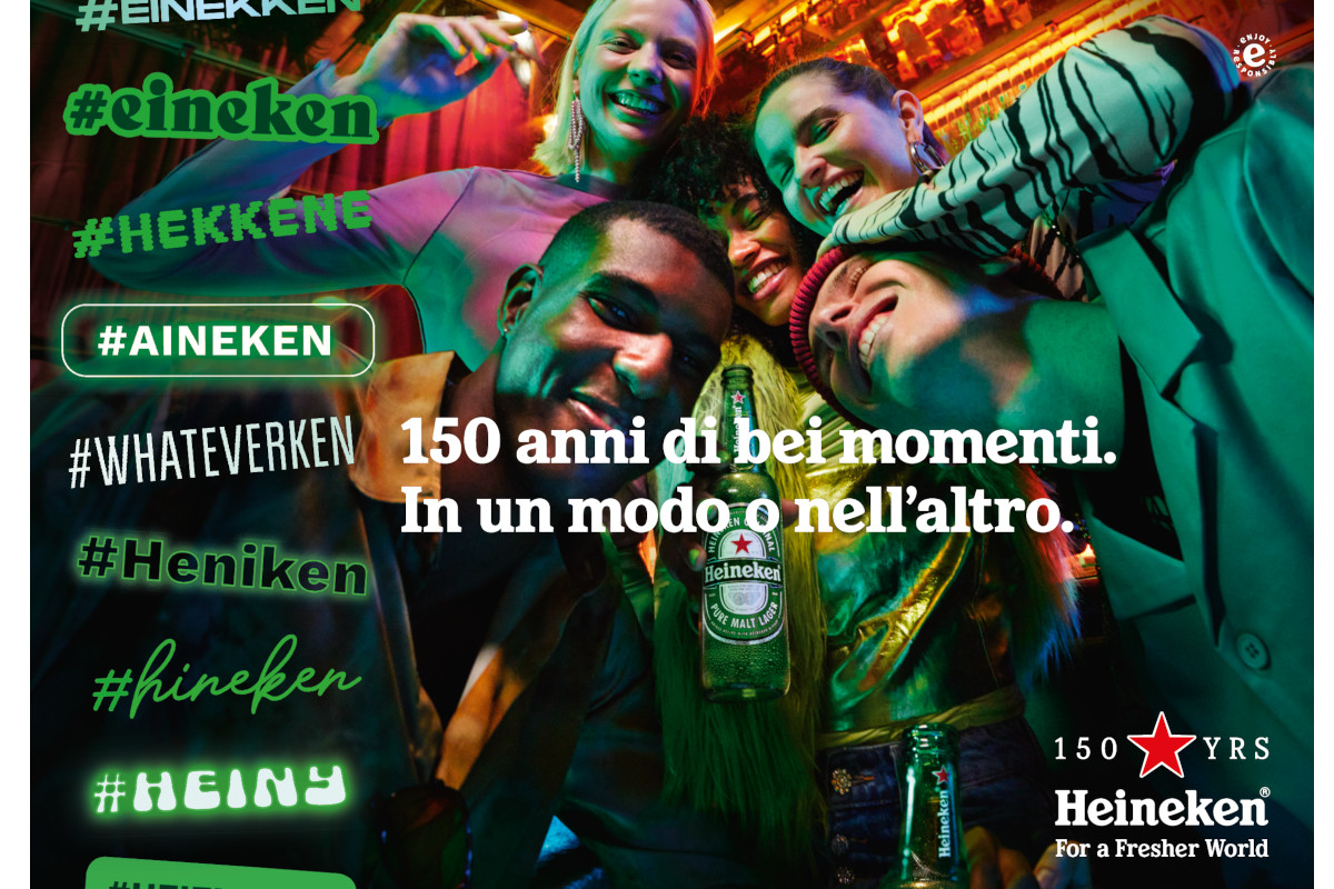 Heineken festeggia i suoi 150 anni