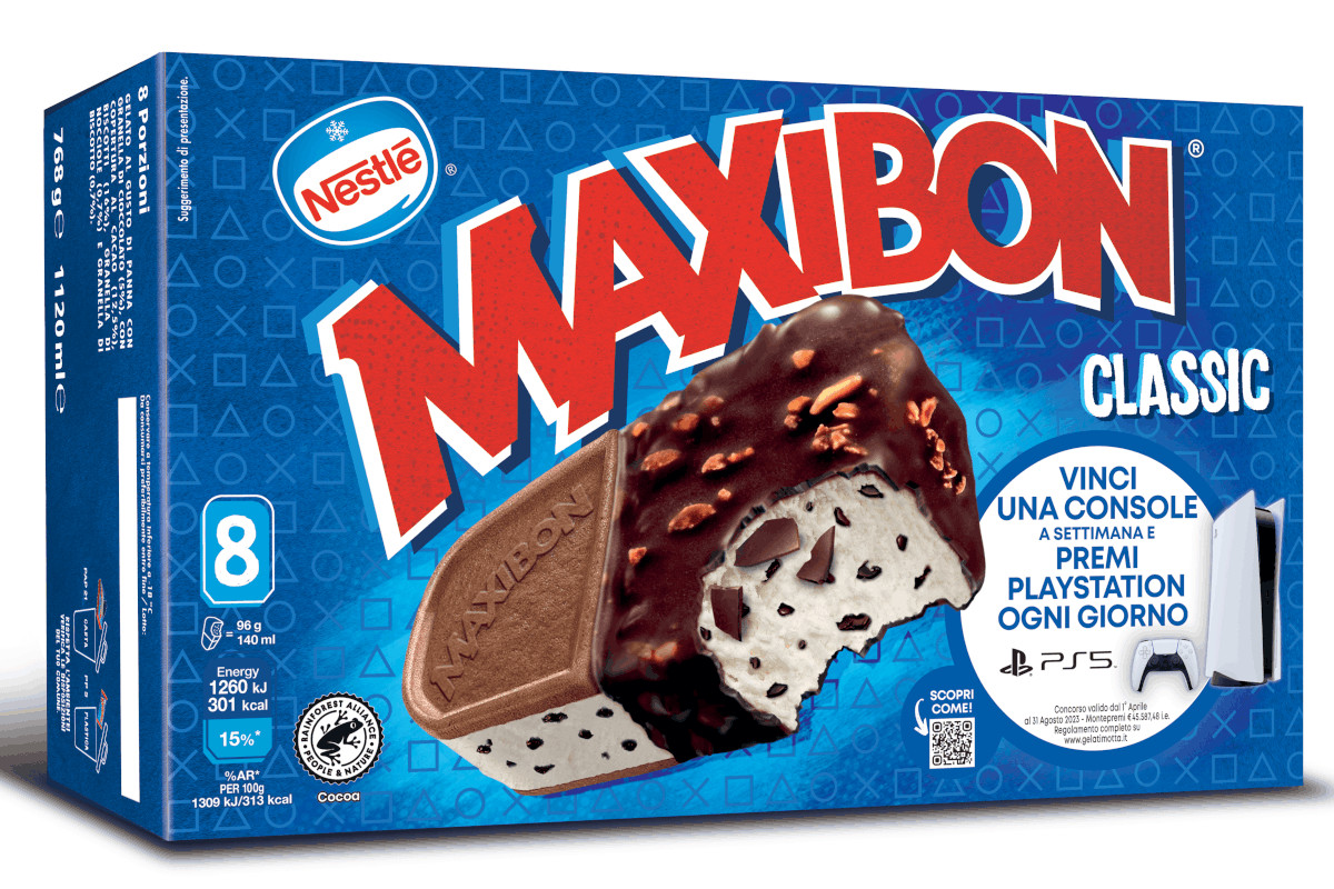 Maxibon presenta una nuova veste grafica