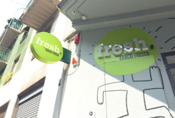 insegna fresh banco fresco