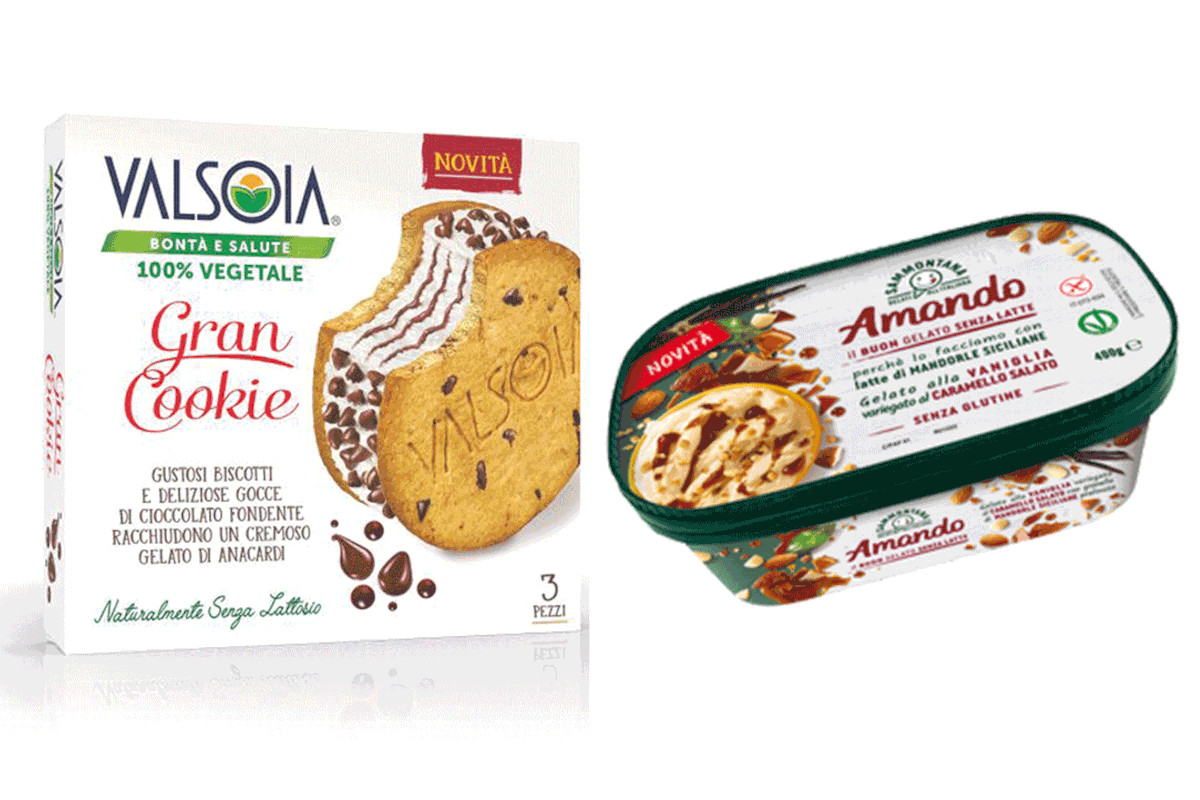 Valsoia e Sammontana propongono il miglior gelato plant based