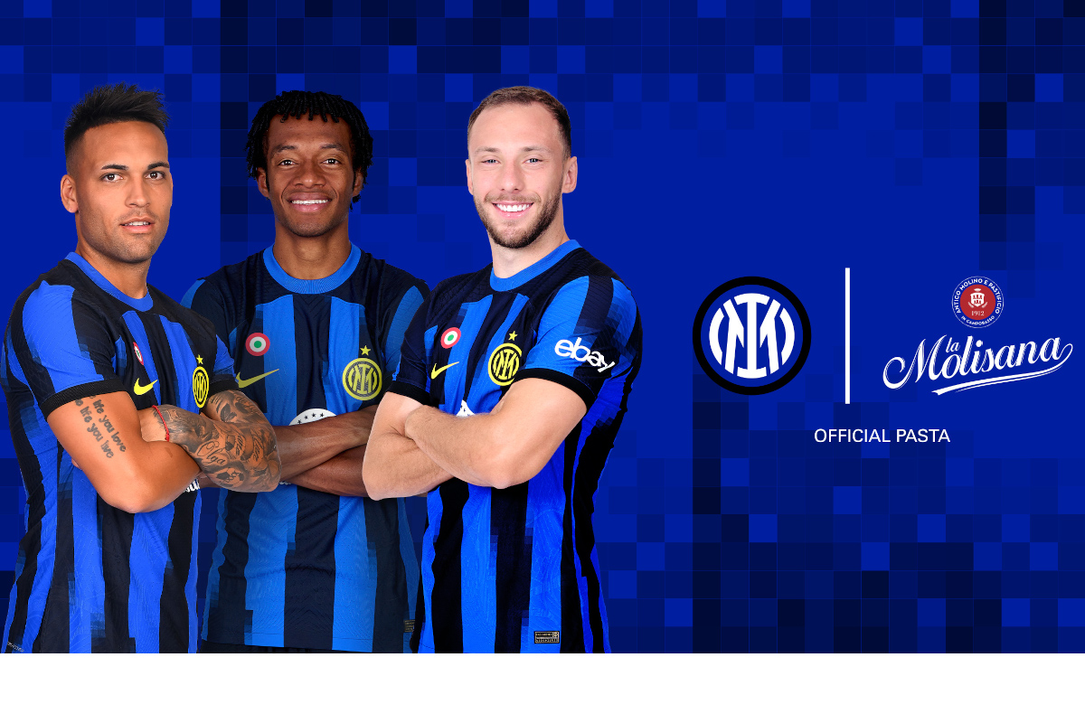 La Molisana rinnova la partnership con l’Inter fino al 2026